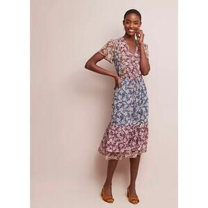 One September‎ by Anthropologie Desert Floral Midi Dress